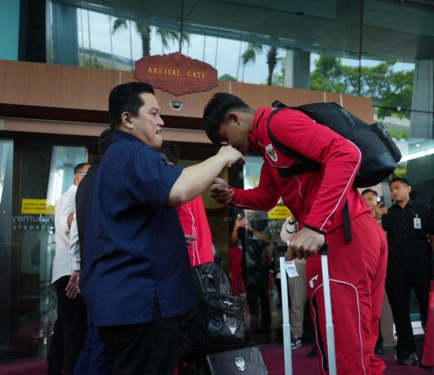 Ketum PSSI Erick Thohir sambut Skuat Timnas U-17 Indonesia-Foto Istimewa