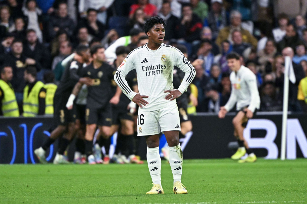 Penyerang Real Madrid, Endrick (AFP/Javier Soriano)