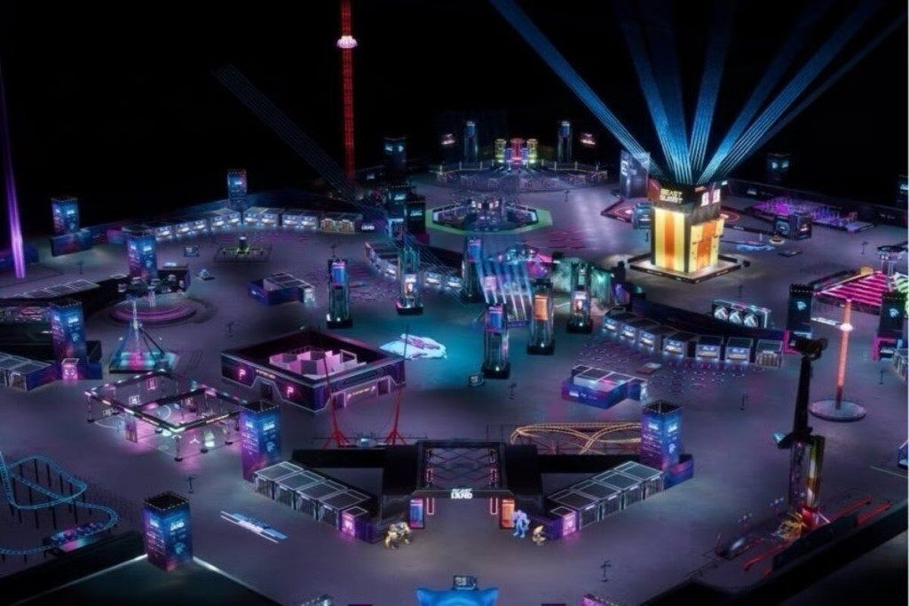 Beast Land, taman hiburan MrBeast (Sumber:  X/MrBeast)