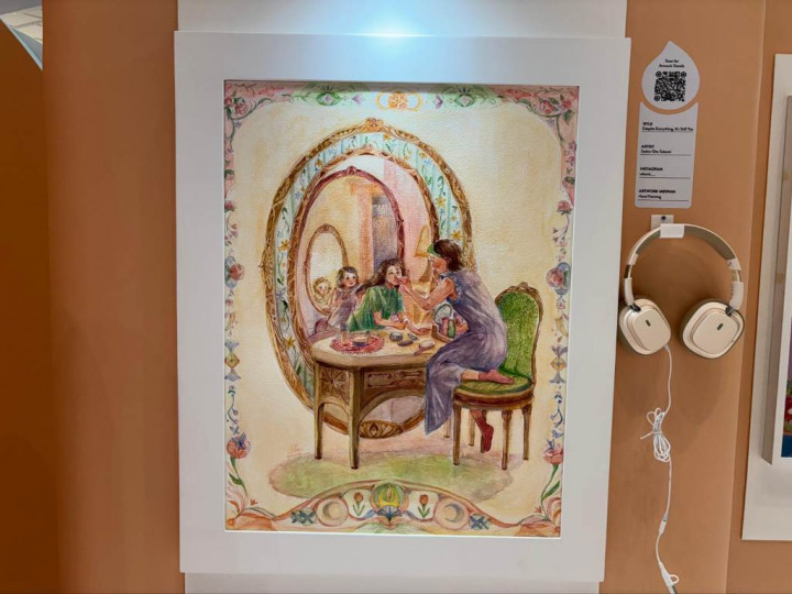 Ekspresikan 'Speaking Skin' Lewat Lukisan Tentang Perempuan