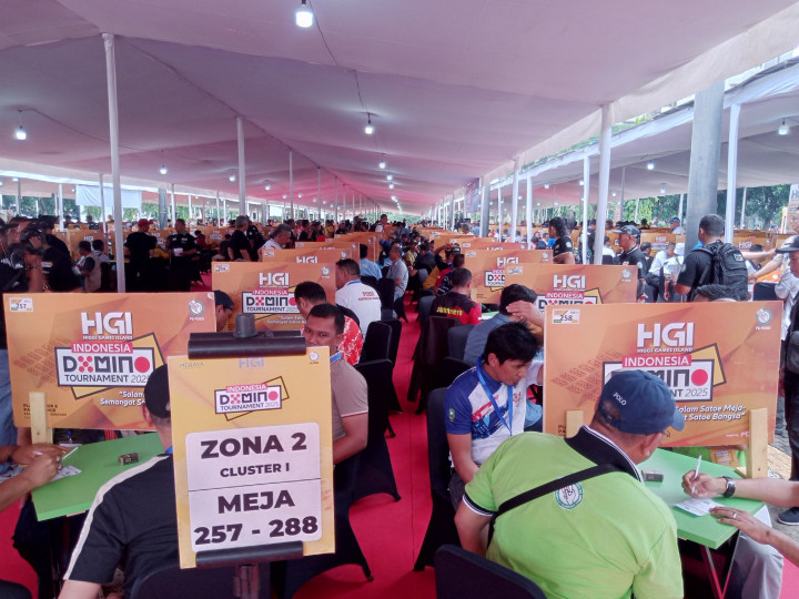 Turnamen Domino Terbesar Tanah Air Bergulir Meriah dengan Semangat Kebersamaan di GBK