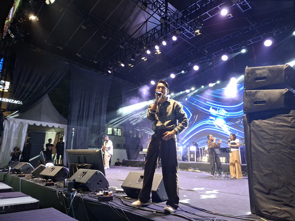 Afgan di GonzFest 2025 (Foto:Medcom/Basuki)