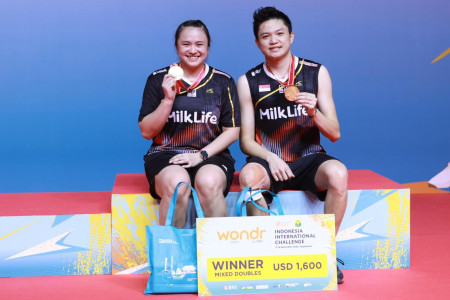 Tumbangkan Rekan Senegara, Bobby/Melati Sabet Gelar Juara