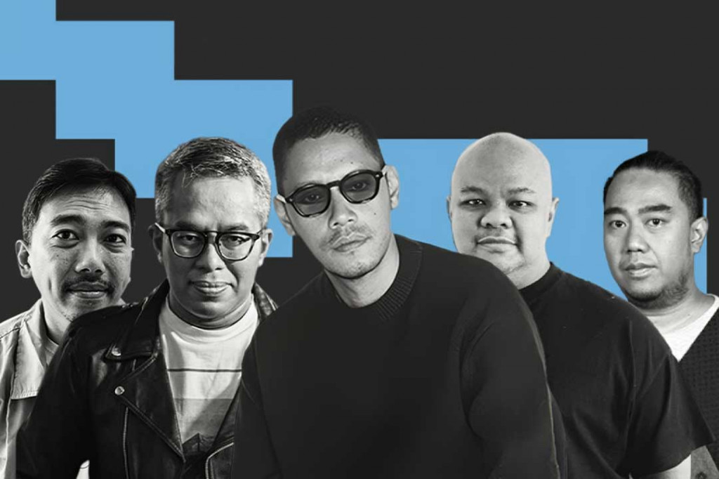 Para pengisi program Sinergi Suara yang terdiri dari praktisi dalam industri musik