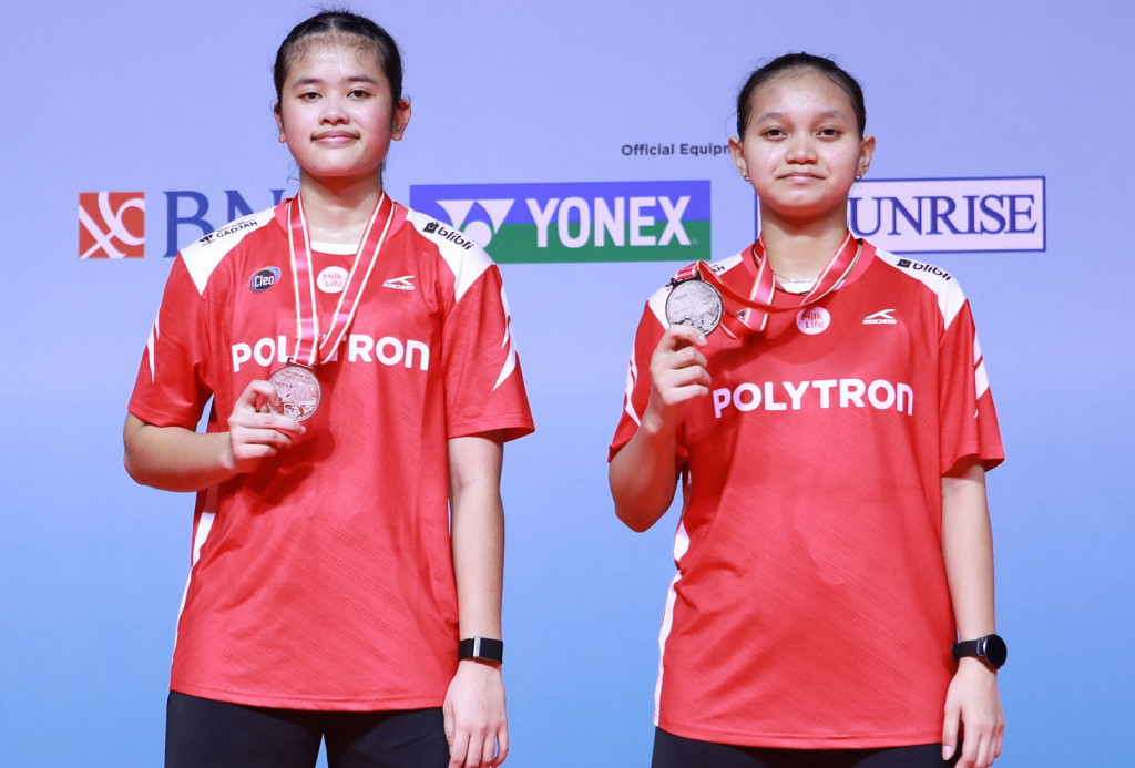 Selsi Josika/Yasintha Ristyna Putri runner up Indonesia International Challenge 2025 (dok. PBSI)