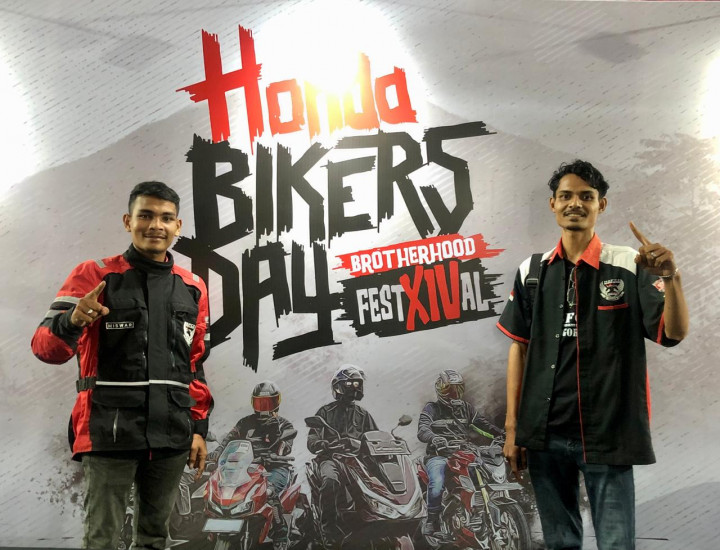 Cerita Miswardi dan Maulizar Touring dari Aceh ke Garut Demi Honda Bikers Day 2025