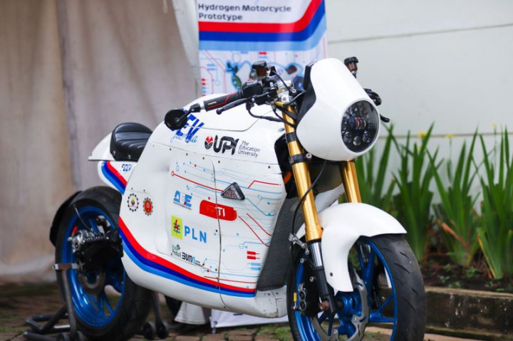 Keren, UPI Bandung Bikin Motor Hidrogen 'Jawara'