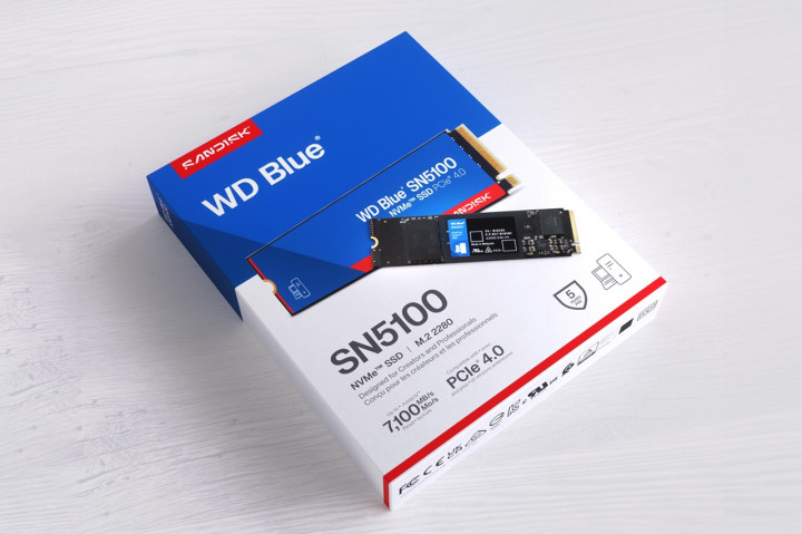 Sandisk Rilis WD Blue SN5100 NVMe SSD untuk Kreator dan Profesional
