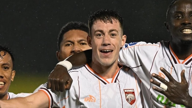 Pesepak bola Borneo FC Samarinda, Mariano Peralta. (Foto: dok. ileague.id)