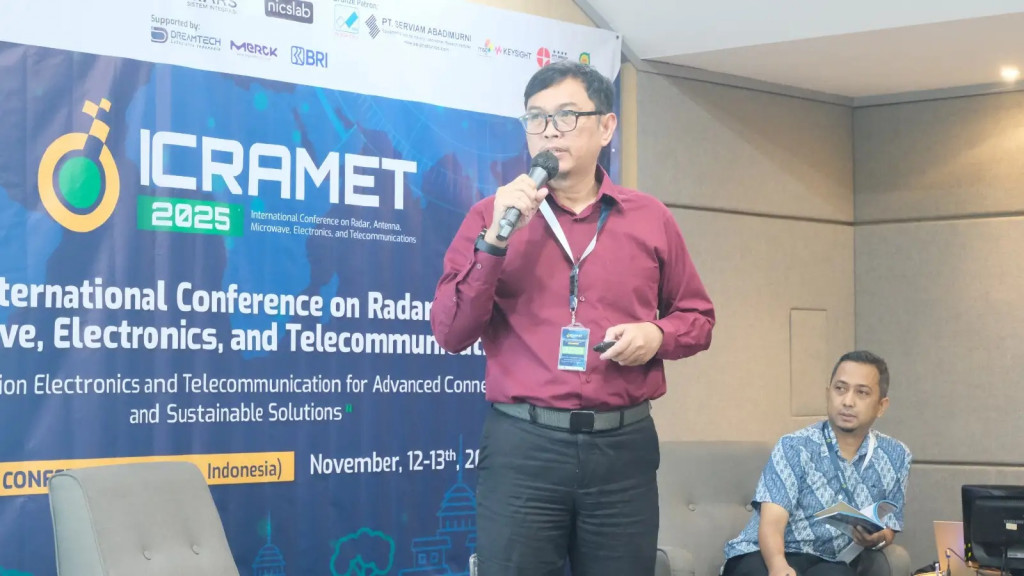 Kepala Pusat Riset Telekomunikasi (PRT) BRIN, Prof. Nasrullah Armi