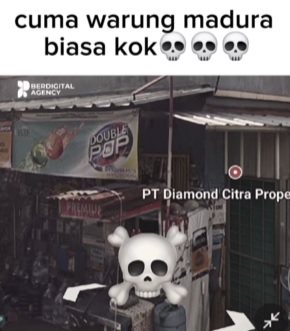 Kantor Emiten Ternyata Warung? PT Diamond Citra Propertindo Tbk Jadi Sorotan Publik