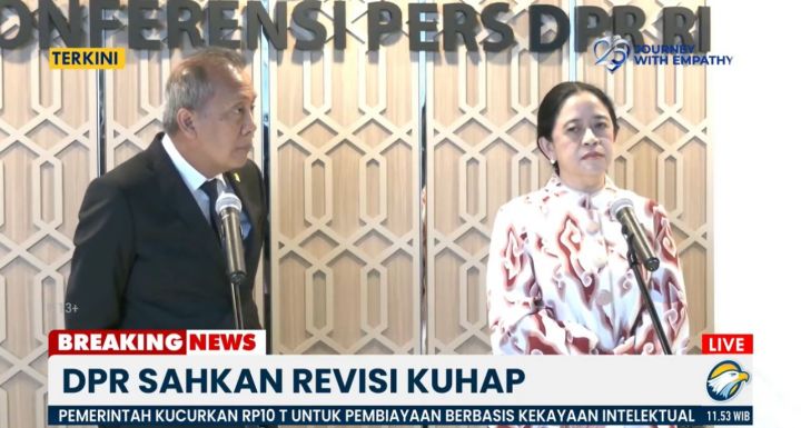 RUU KUHAP Resmi Disahkan Jadi Undang-Undang, Berlaku Mulai Kapan?