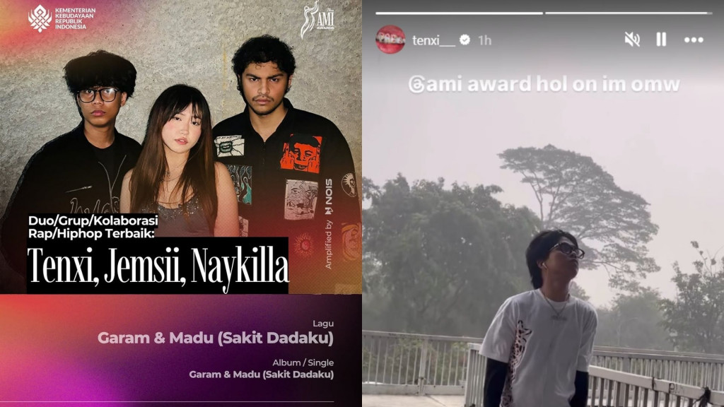 Lagu “Garam & Madu (Sakit Dadaku)” Menang AMI Awards 2025 (Foto: Instagram)