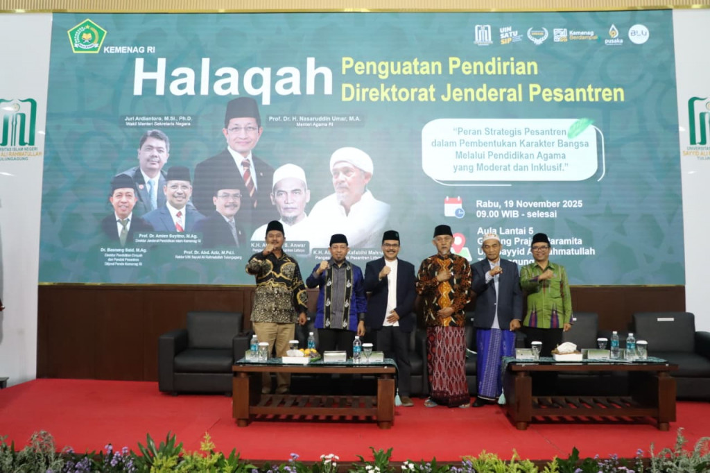 Halaqah Penguatan Pendirian Pesantren di UIN Tulungagung. Foto: Kemenag