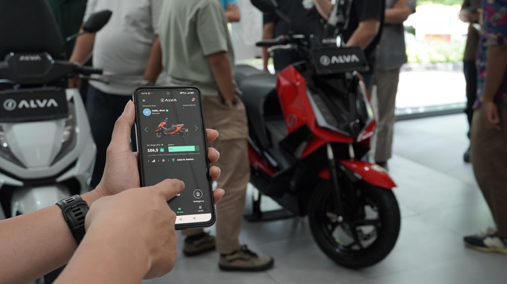 My Alva App memudahkan pengguna dalam mengatur kebutuhan pengisian daya secara lebih efisien dan terpantau. dok alva