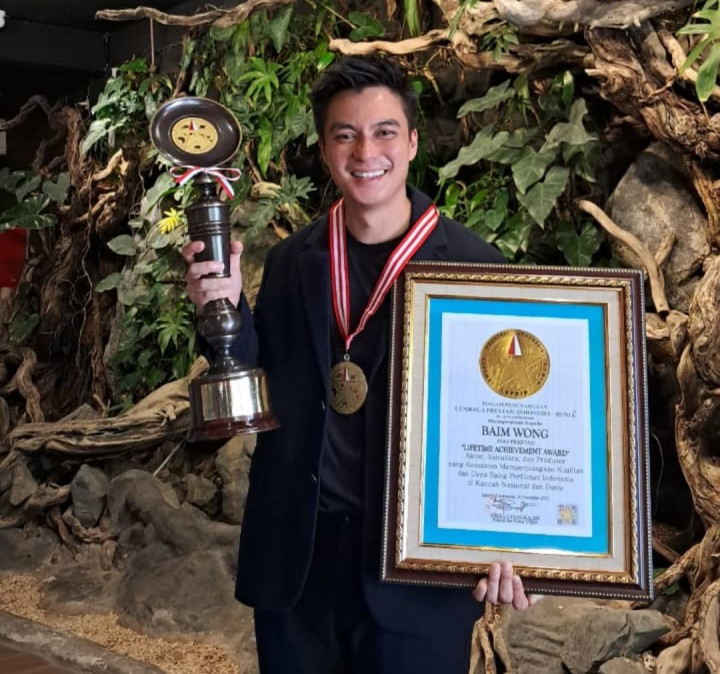 Kembali Raih Penghargaan Film, Baim Wong Tak Mau Cepat Puas