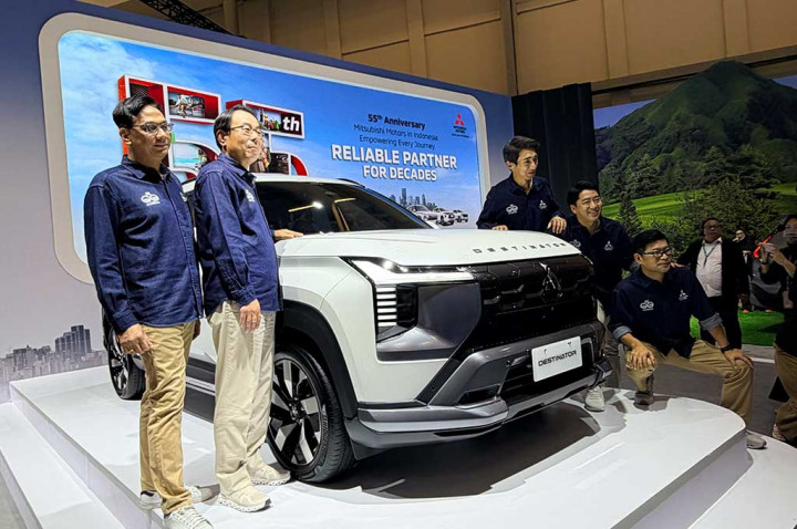Seseruan Mitsubishi di GJAW 2025, Masih Usung Tema Ultah ke-55