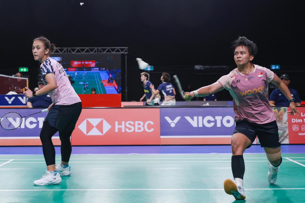Febriana Dwipuji Kusuma/Meilysa Trias Puspitasari di Australian Open 2025 (dok. PBSI)