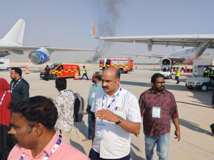 Jet Tempur Tejas India Jatuh di Dubai Airshow, Pilot Tewas