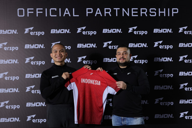 Suasana peresmian kerja sama Erspo dengan Byon Combat. (Foto: Istimewa)