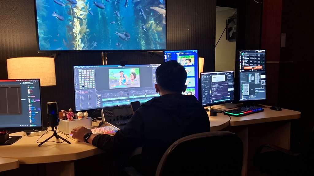 Teaching factory ini menjadi ciri khas dari pembelajaran SMK RUS. Dok. Aulia/Medcom