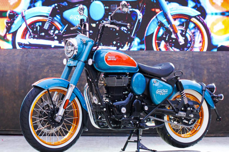 Royal Enfield Goan Classic 350 Usung Gaya Bobber