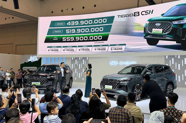2 Varian Tiggo 8 CSH Nongol di GJAW 2025, Harga Mulai Rp439,9 Juta