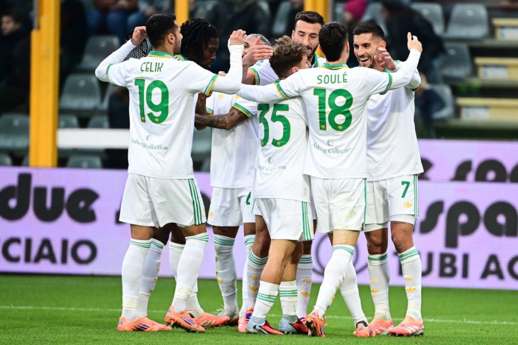 Skuat AS Roma. (Foto: AFP/Piero Cruciatti)