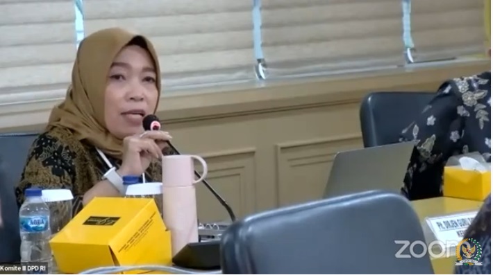 Dirjen Guru dan Tenaga Kependidikan (GTK) Nunuk Suryani. DOK YouTube DPR RI