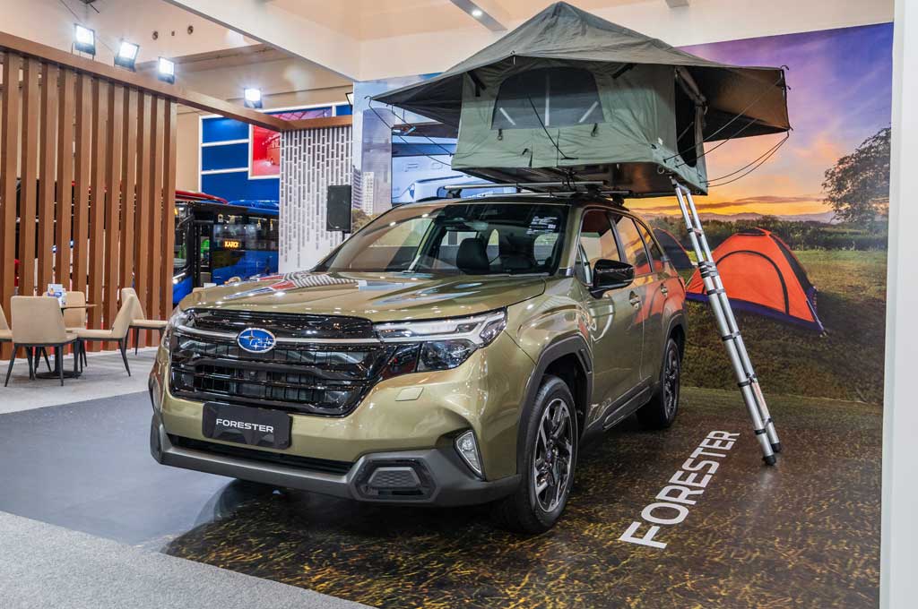Subaru gandeng produsen roofbox, bikin paket penjualan menarik di GJAW 2025. SI