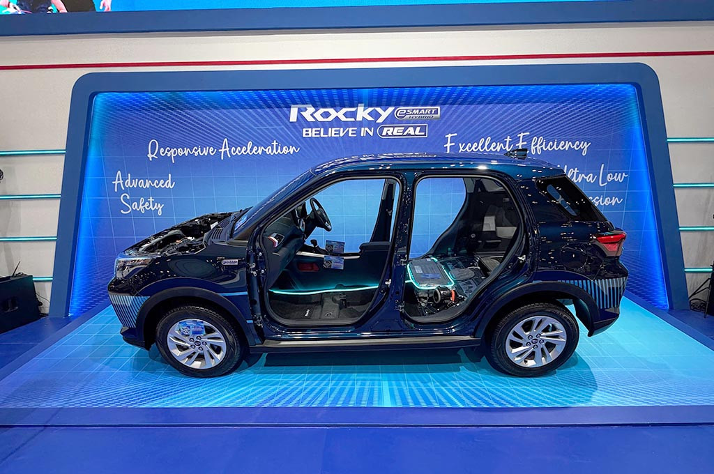 Sistem hybrid Daihatsu Rocky e-Smart Hybrid. Daihatsu