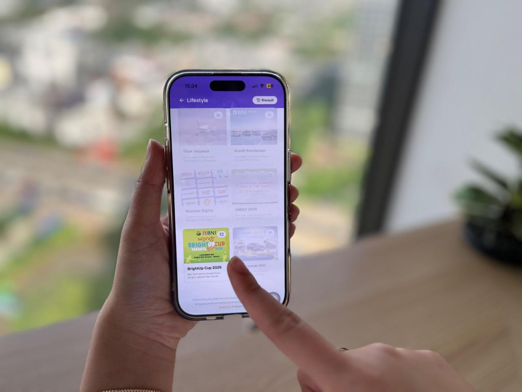 Akses eksklusif bagi nasabah untuk menyaksikan wondr BrightUp Cup 2025. Foto: Dokumen BNI