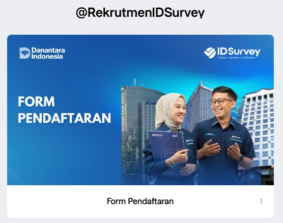 ID Survey Buka Lowongan Kerja, Ada 14 Posisi Strategis! Fresh Graduate Bisa Daftar
