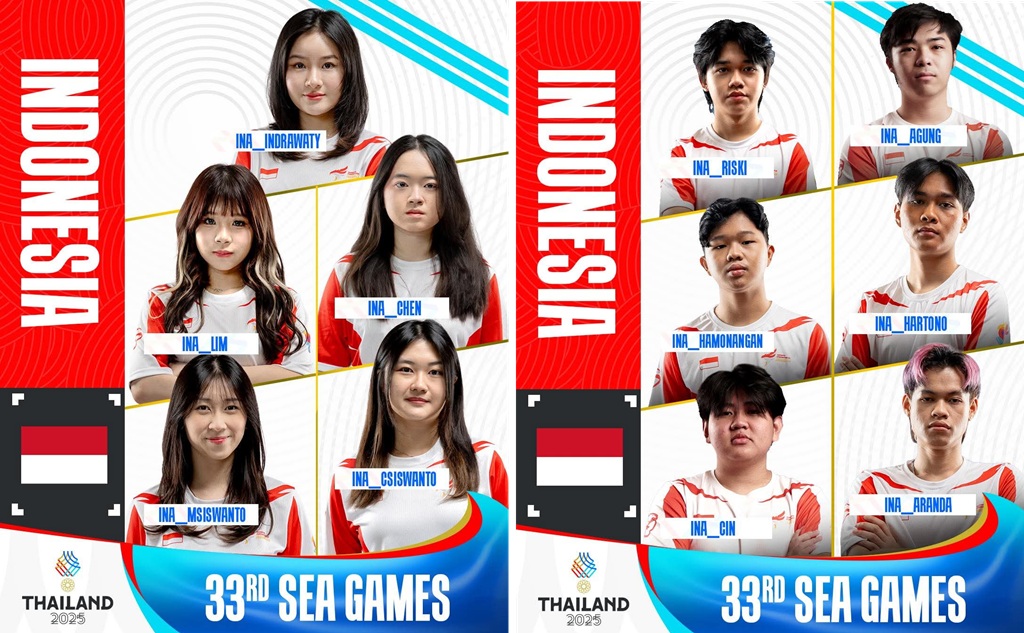 Roster timnas Mobile Legends SEA Games 2025.