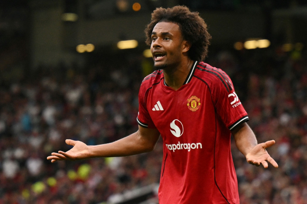 Penyerang Manchester United, Joshua Zirkzee (AFP/Oli Scarff)