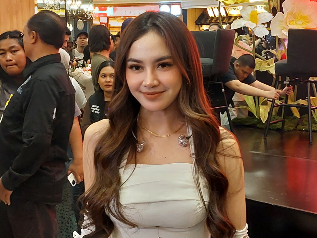 Mahalini (Foto: Medcom/Rafi)