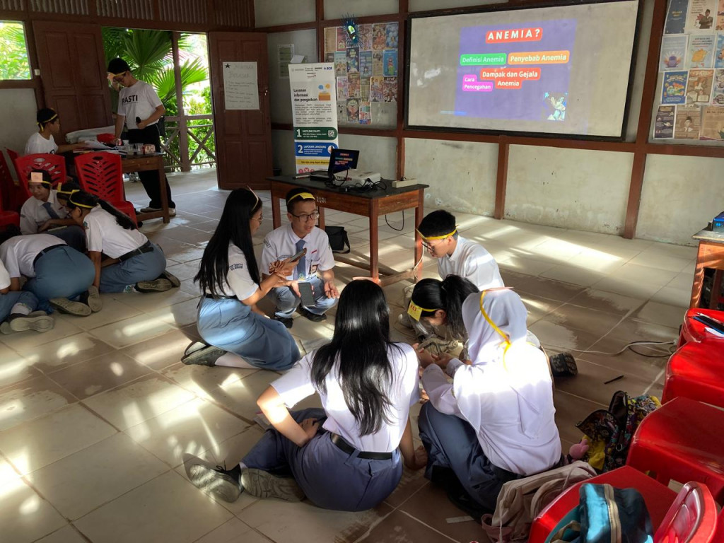 Sosialisasi remaja dalam Program PASTI bersama Duta GenRe. Medcom.id/Renatha Swasty