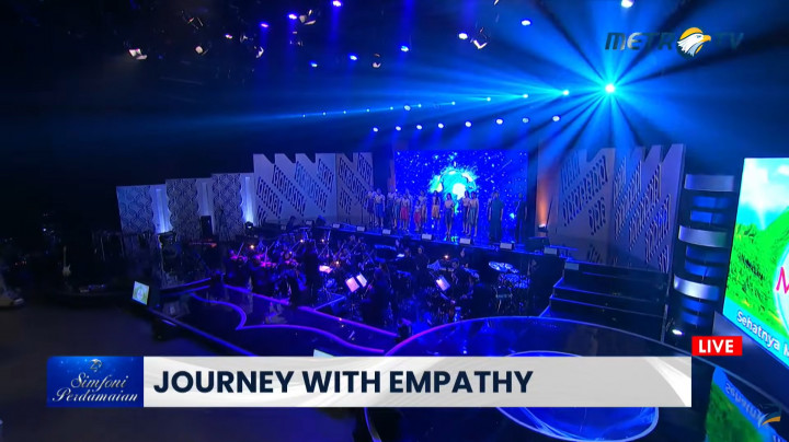 Rayakan HUT ke-25, Metro TV Gelar Simfoni Perdamaian: Journey with Empathy