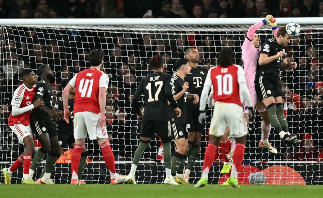 Arsenal vs Bayern Muenchen. (Foto: AFP/Ben Stansall)