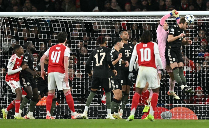 Klasemen Liga Champions Eropa Hingga <i>Matchday</i> ke-5: Arsenal Sendirian di Puncak