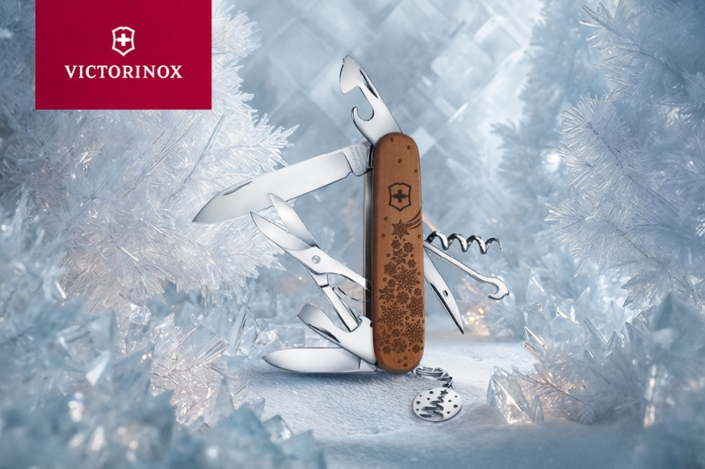 Winter Magic Limited Edition 2025 pisau saku Victorinox. 
