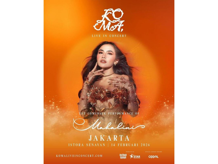Harga Tiket Konser Mahalini KOMA 2026 Jakarta, Lebih Murah dari Kuala Lumpur?