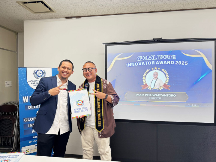 Dari Tugas Kuliah, Mahasiswa UT Ini Raih Juara di JIYIS 2025 Jepang