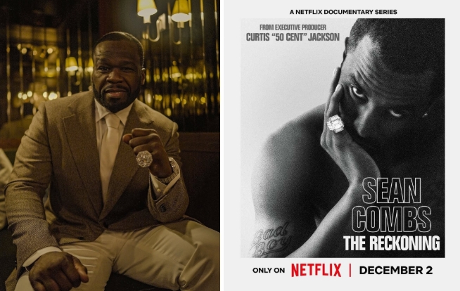 50 Cent - Poster Dokumenter Sean Combs The Reckoning (Foto: Instagram @50cent)
