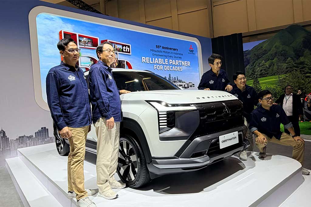 Mitusibhi berikan penawaran spesian di GJAW 2025 dalam rangka 55 tahun di Indonesia. medcom-uda