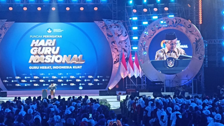 Purbaya dan Seskab Teddy Jadi Bintang di HGN 2025, Mendikdasmen Kepo Pendukung Siapa yang Terbanyak