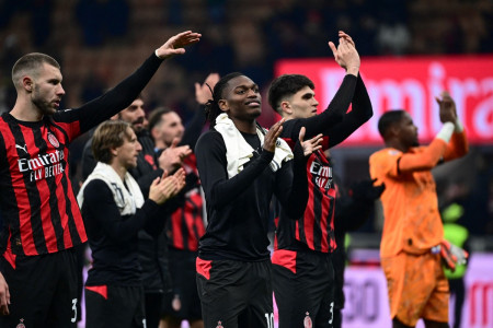 Hasil Liga Italia: Menang Tipis atas Lazio, AC Milan Naik ke Puncak Klasemen