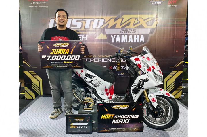 Yamaha LEXi LX 155 <i>Japan Look</i> Curi Perhatian di Banda Aceh