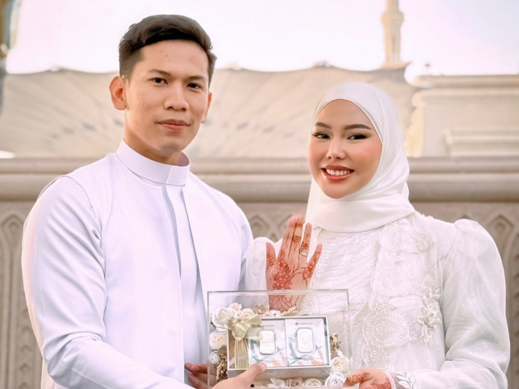 Dara Arafah menikah dengan Rehan Mubarak (Foto: Instagram/daraarafah)