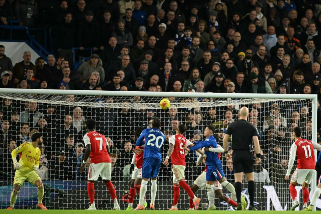 Arsenal vs Chelsea. (Foto: AFP/Justin Tallis)